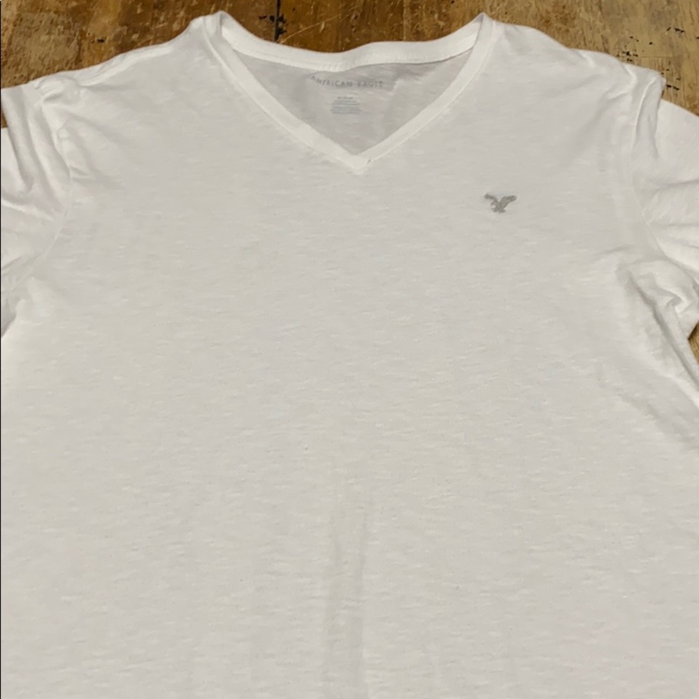Med American Eagle White T-shirt